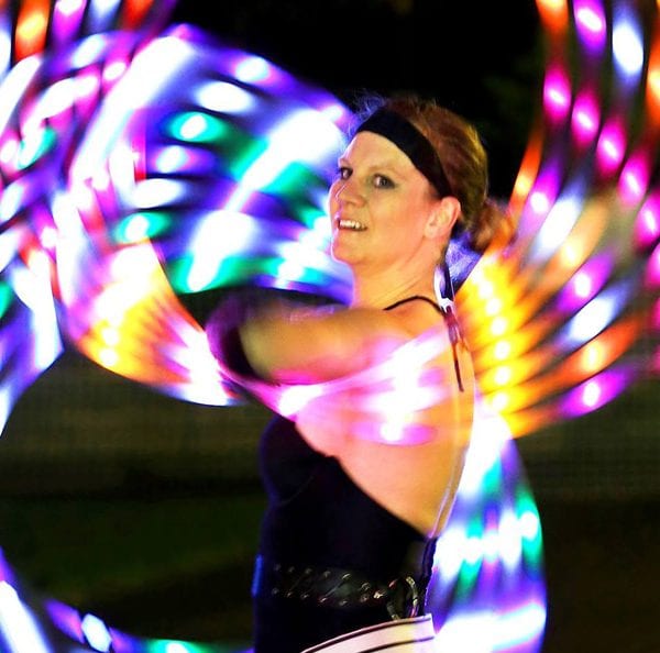 Glow Performers Circus In A Flash light up your event