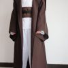 Jedi Robe in brown close up of costume
