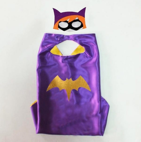 cape – Batgirl purple set.