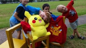 Pokemon trainer parties for kids