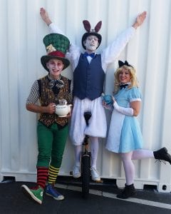 Alice in wonderland Christmas party